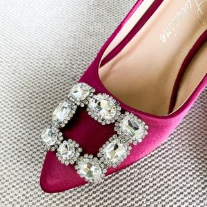 Lauren Lorraine Carolyn red pump